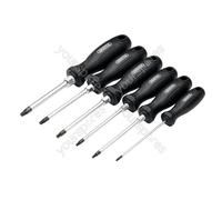 Draper TX-STAR® Tamperproof Hard Grip Screwdriver Set (6 Piece)