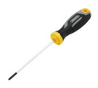 Draper TX-STAR Tamperproof Soft Grip Screwdriver, T10H x 100mm - 13407 - Magnetic Tip, CRV Blade