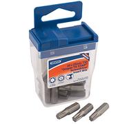Draper TX30/20TTC/C 20 x TX-STAR174 25mm Long Insert Bits in Plastic Storage Case, Blue