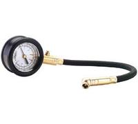 Draper Tyre Pressure Gauge with Flexible Hose | Handheld Dual Reading Gauge | Car Tyre Pressure Gauge | 69924, Blue