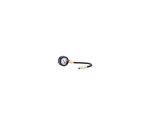 Draper Tyre Pressure Gauge with Flexible Hose | Handheld Dual Reading Gauge | Car Tyre Pressure Gauge | 69924, Blue