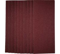 Draper 55964 1/2 Sanding Sheets 115 X 280Mm 40 Grit (Pack Of 10) each 1