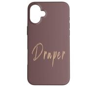 Draper Utah Vintage elegant design Case for iPhone 16 Plus