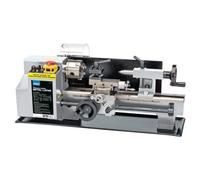 Draper Variable Speed Metal Work Lathe 250W Reversible Metric Cutting 3-Jaw Chuck