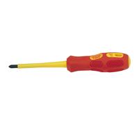 Draper VDE Approved Fully Insulated Cross Slot Screwdriver No.2 x 100mm 69226