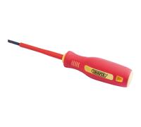 Draper 46516 Fully Insulated Plain Slot Screwdriver 3 X 75Mm each