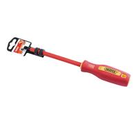 Draper 46519 Fully Insulated Plain Slot Screwdriver 6.5 X 150Mm each