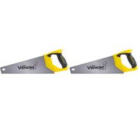 Draper Venom Handsaw (350mm) | Second Fix Double Ground Hand Tool | High Carbon Steel Blade | TPR Soft Grip Handle | 80874 (Pack of 2)
