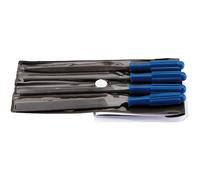 Draper Warding File Set with Handles, 100mm (4 Piece)