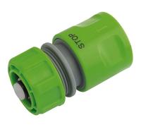 Draper Water Stop Hose Connector 1/2" / 12.5mm Pack of 1