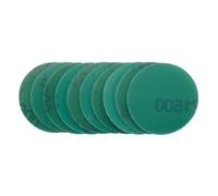 Wet and Dry Sanding Discs with Hook and Loop, 50mm, 1500 Grit (Pack of 10)