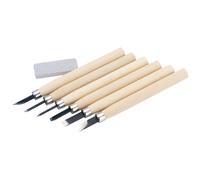 Draper 31777 Wood Carving Set With Sharpening Stone (7 Piece) per set