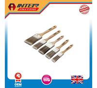 Draper Wood Handle Paint Brush Set (5 Piece) 20445