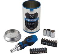 Stubby Ratchet Screwdriver and Bit Set, Special Edition - Workshop Brew (18 Piece)