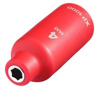 Draper XP1000 1/4" Drive VDE Insulated Hexagon Socket 1/4" 4mm
