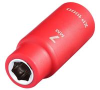 Draper XP1000 1/4" Drive VDE Insulated Hexagon Socket 1/4" 7mm