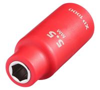 Draper XP1000 1/4" Drive VDE Insulated Hexagon Socket 1/4" 5.5mm