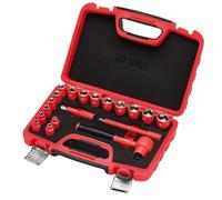 Draper XP1000 19 Piece 3/8" Drive VDE Insulated Socket Set