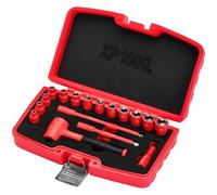 Draper XP1000 17 Piece 1/4" Drive VDE Insulated Socket Set 1/4"