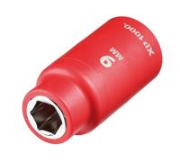 Draper XP1000 17605 VDE Socket, 3/8" Sq. Dr., 9mm