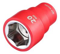 Draper XP1000 3/8" Drive VDE Insulated Hexagon Socket 3/8" 20mm