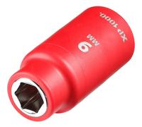 Draper XP1000 3/8" Drive VDE Insulated Hexagon Socket 3/8" 9mm