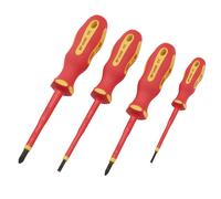 Draper Screwdriver Set 64693 XP1000 – VDE Insulated Ergo Plus – 4 Piece