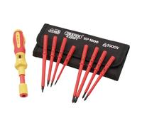 Draper XP1000 9PC TORQ VDE SD SET 65372 65372 VDE Interchangeable Torque