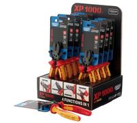 Draper Xp1000 Counter Top Display Of Vde 160mm 4-In-1 Tethered Combination Cutters & 180mm 4-In-1 Tethered Combination Cutters (10 Piece)