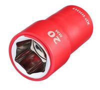 Draper XP1000 VDE Insulated Socket 1/2"D 20mm 6 Point Standard Length 18036