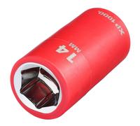 Draper XP1000 VDE Insulated Socket 3/8"D 14mm 6 Point Standard Length 17641