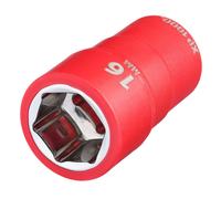 Draper XP1000 VDE Insulated Socket 3/8"D 16mm 6 Point Standard Length 17647