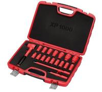 Draper Socket Set XP1000 - VDE Insulated 1/2" Drive Metric - 19 Piece