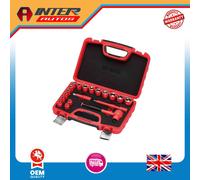 Draper XP1000® VDE Metric Socket Set, 3-8" Sq. Dr. (19 Piece) 16306