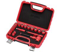 Draper XP1000® VDE Metric Socket Set, 3/8" Sq. Dr. (19 Piece)