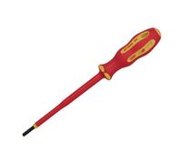 Draper Xp1000 Vde Plain Slot Screwdriver, 3.5 X 100mm 64413