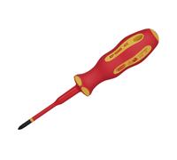 Draper XP1000 VDE Slimline Pozi Screwdriver No.1 x 80mm 02165