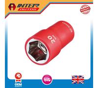 Draper XP1000® VDE Socket, 1-2" Sq. Dr., 20mm 18036