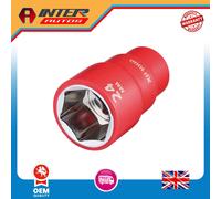 Draper XP1000® VDE Socket, 1-2" Sq. Dr., 24mm 18042
