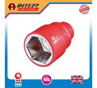 Draper XP1000® VDE Socket, 1-2" Sq. Dr., 30mm 18045