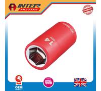 Draper XP1000® VDE Socket, 3-8" Sq. Dr., 14mm 17641