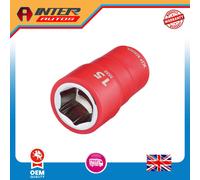 Draper XP1000® VDE Socket, 3-8" Sq. Dr., 15mm 17643