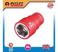 Draper XP1000® VDE Socket, 3-8" Sq. Dr., 18mm 17654