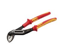 Draper Xp1000 Vde Water Pump Pliers, 250mm, 10,000V Tested, Ergonomic Soft Grip, Multi-Position