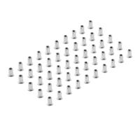 Draper Zinc Plated Threaded Insert Rivet Nuts M5 X 0.8Mm (Pack Of 50) pack 50 04052