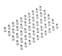 Draper Zinc Plated Threaded Insert Rivet Nuts M6 Thread Pack of 50