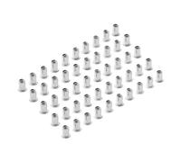 Draper Zinc Plated Threaded Insert Rivet Nuts, M6 X 1.0mm (Pack Of 50) 04053