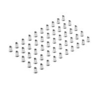 Draper Zinc Plated Threaded Insert Rivet Nuts, M8 X 1.25mm (Pack Of 50) 04054