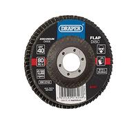 Draper Zirconium Oxide Flap Disc, 115 x 22.23mm, 40 Grit 83157