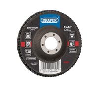 Draper Zirconium Oxide Flap Discs 115mm 80g Pack of 1